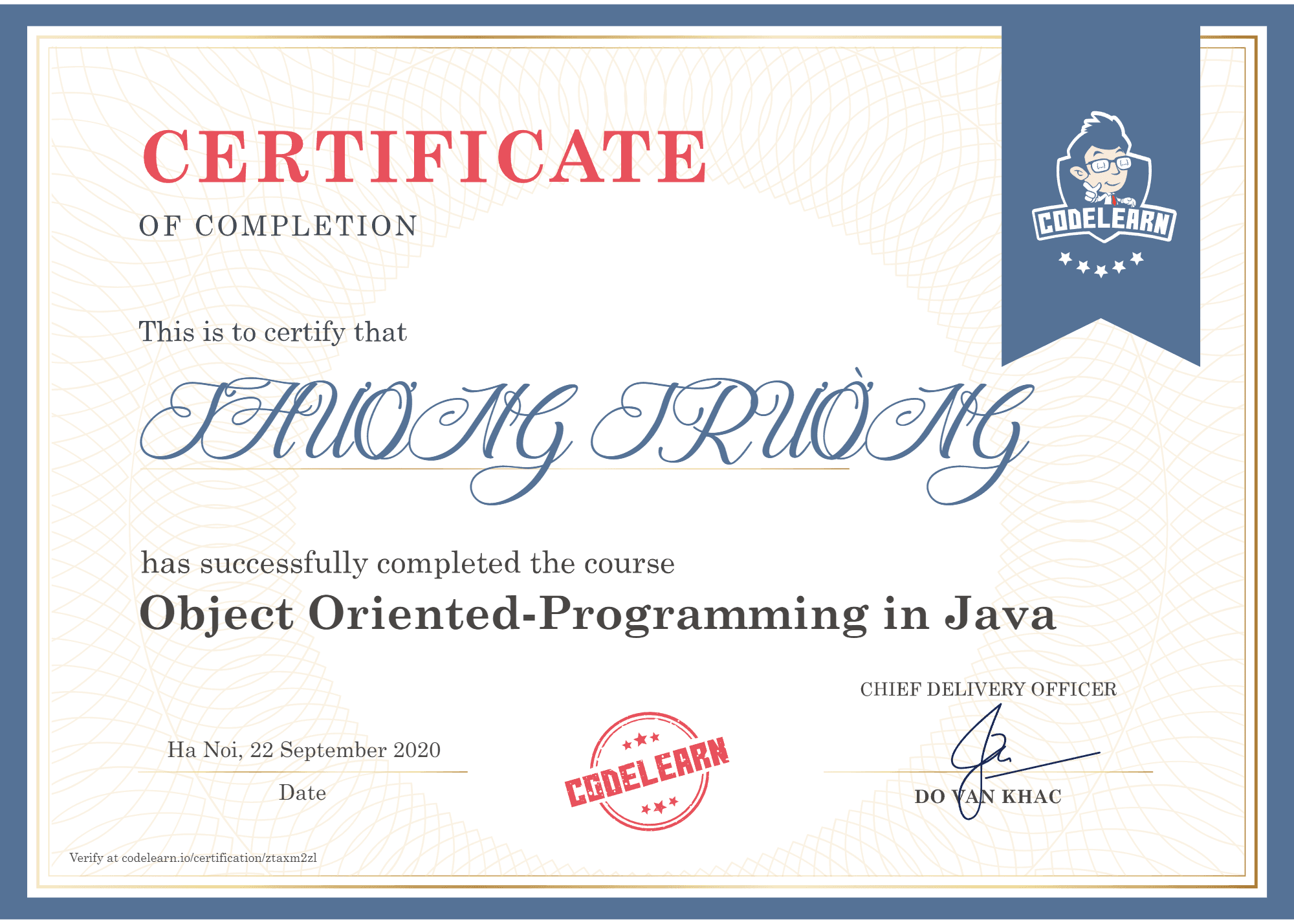 Object Oriented-Programming in Java