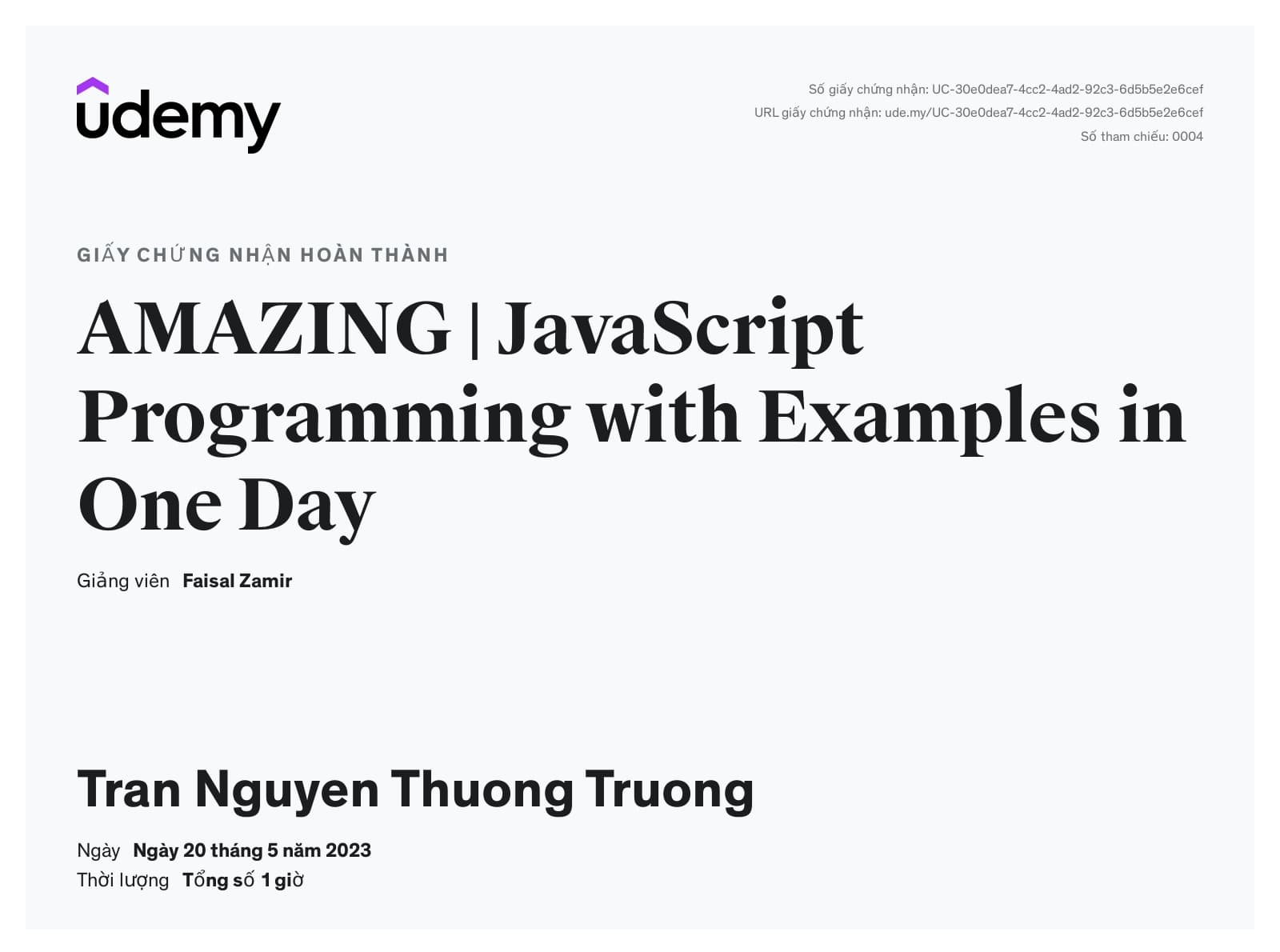 Amazing | Javascript programming with example one day