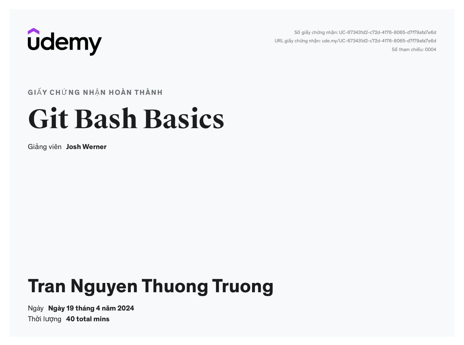 Git bash basics