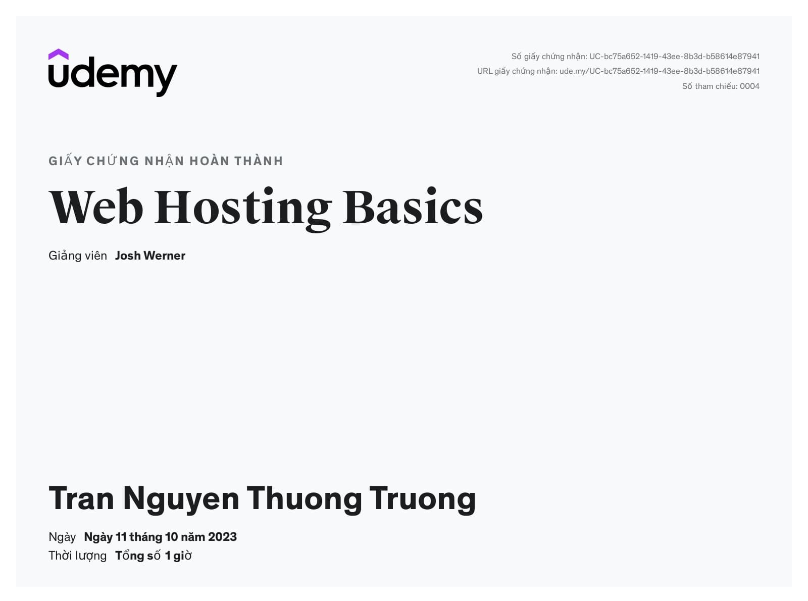 Web hosting basics